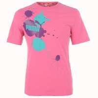 Puma Sep Splatter TShirt Mens